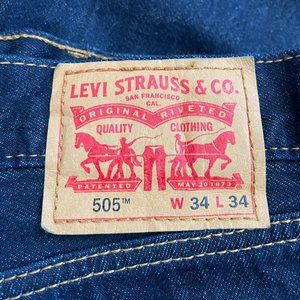 Levi's 505 34x34